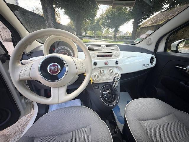 FIAT 500 1.2 8V 69CH LOUNGE DUALOGIC / 1ERE MAIN / BOITE AUTO  2015