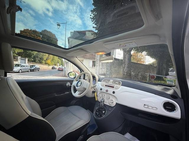 FIAT 500 1.2 8V 69CH LOUNGE DUALOGIC / 1ERE MAIN / BOITE AUTO  2015