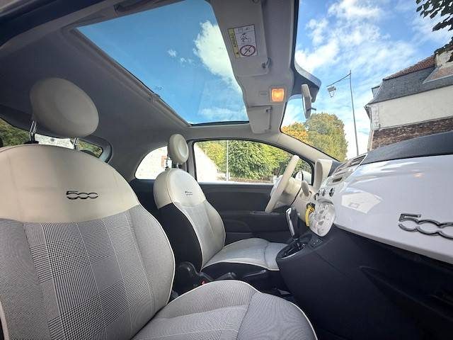 FIAT 500 1.2 8V 69CH LOUNGE DUALOGIC / 1ERE MAIN / BOITE AUTO  2015