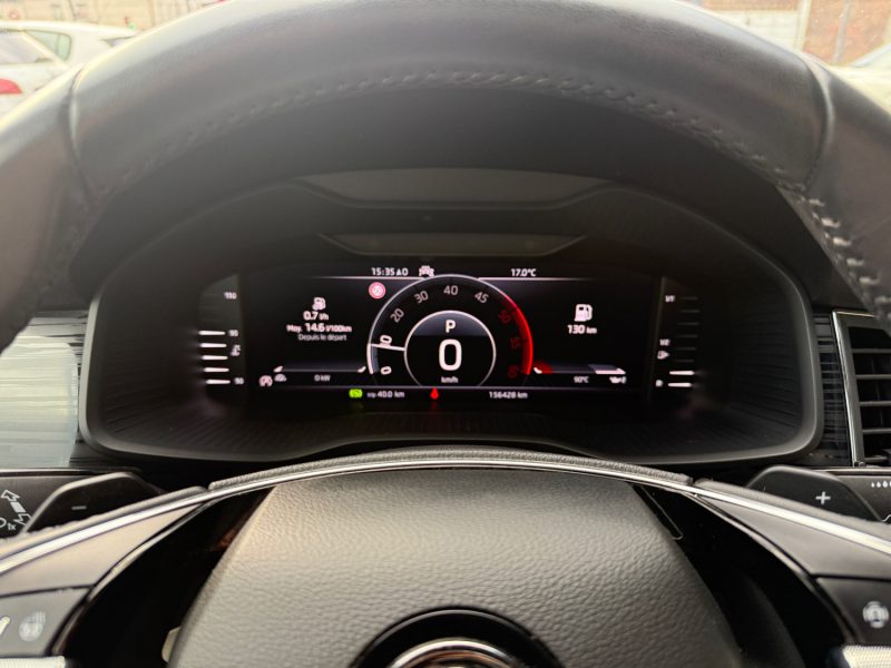 SKODA KODIAQ 2.0 TDI 150 SCR DSG7 7 PLACES BUSINESS - COCKPIT/CUIR CHAUFFANT/VOLANT CHAUFFANt