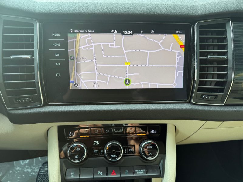 SKODA KODIAQ 2.0 TDI 150 SCR DSG7 7 PLACES BUSINESS - COCKPIT/CUIR CHAUFFANT/VOLANT CHAUFFANt
