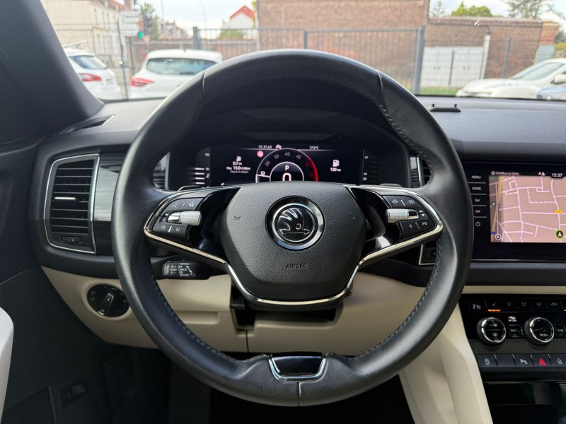 SKODA KODIAQ 2.0 TDI 150 SCR DSG7 7 PLACES BUSINESS - COCKPIT/CUIR CHAUFFANT/VOLANT CHAUFFANt