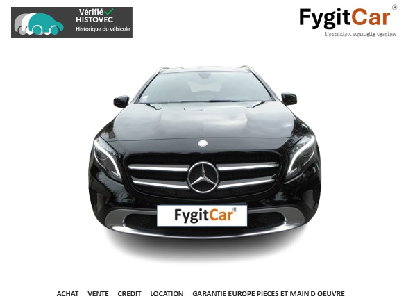 MERCEDES GLA 200 155 CH SENSATION 7G-DCT 2016