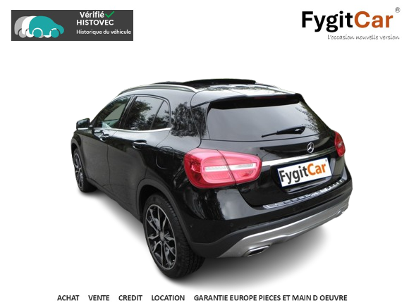 MERCEDES GLA 200 155 CH SENSATION 7G-DCT 2016