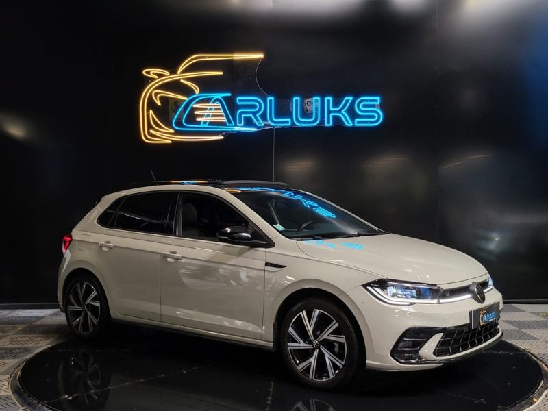 VOLKSWAGEN POLO R LINE 1.0 TSI 95ch / TOIT OUVRANT + APPLE CARPLAY + CAMERA /