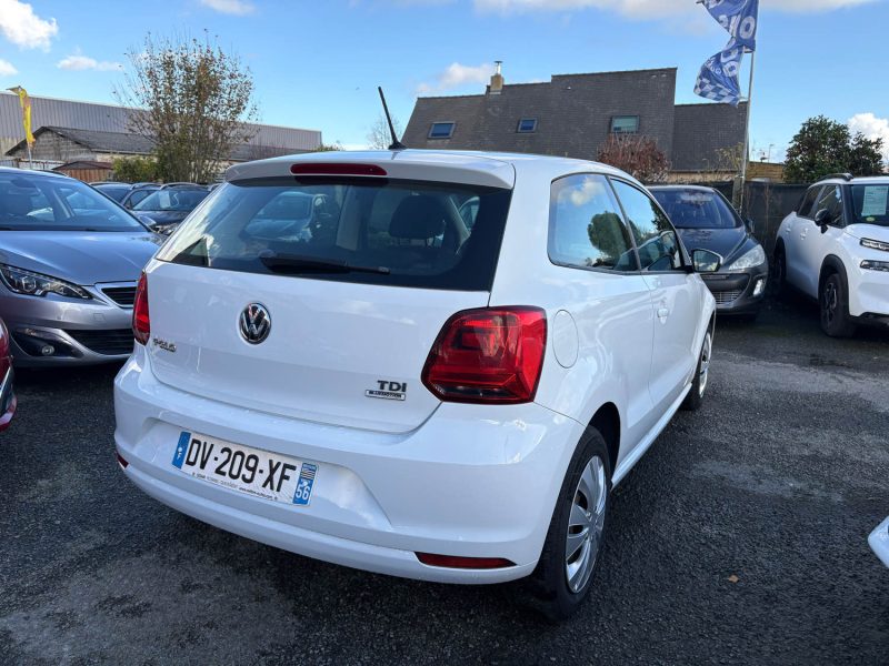 VOLKSWAGEN POLO 1.4 TDI 75CH TRENDLINE 2015