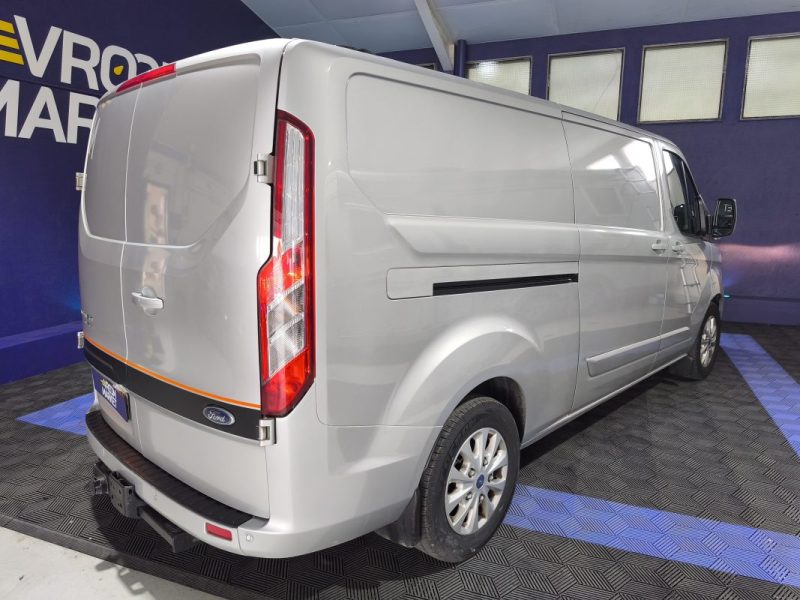 FORD FORD TRANSIT CUSTOM 2.0 ECOBLUE 170 CV - FINITION LIMITED - BOITE AUTOMATIQUE  300 L2H1 2.0 ECOBLUE 170 LIMITED BA 2019