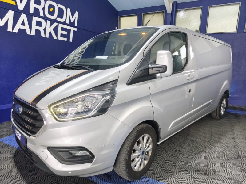 FORD FORD TRANSIT CUSTOM 2.0 ECOBLUE 170 CV - FINITION LIMITED - BOITE AUTOMATIQUE  300 L2H1 2.0 ECOBLUE 170 LIMITED BA 2019