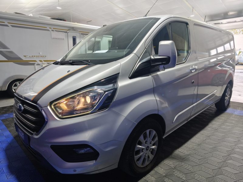 FORD FORD TRANSIT CUSTOM 2.0 ECOBLUE 170 CV - FINITION LIMITED - BOITE AUTOMATIQUE  300 L2H1 2.0 ECOBLUE 170 LIMITED BA 2019