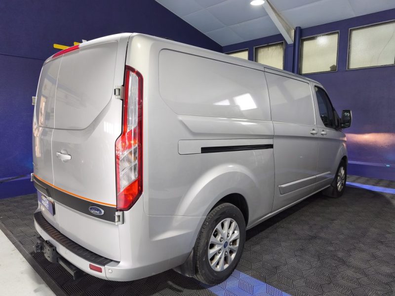 FORD FORD TRANSIT CUSTOM 2.0 ECOBLUE 170 CV - FINITION LIMITED - BOITE AUTOMATIQUE  300 L2H1 2.0 ECOBLUE 170 LIMITED BA 2019