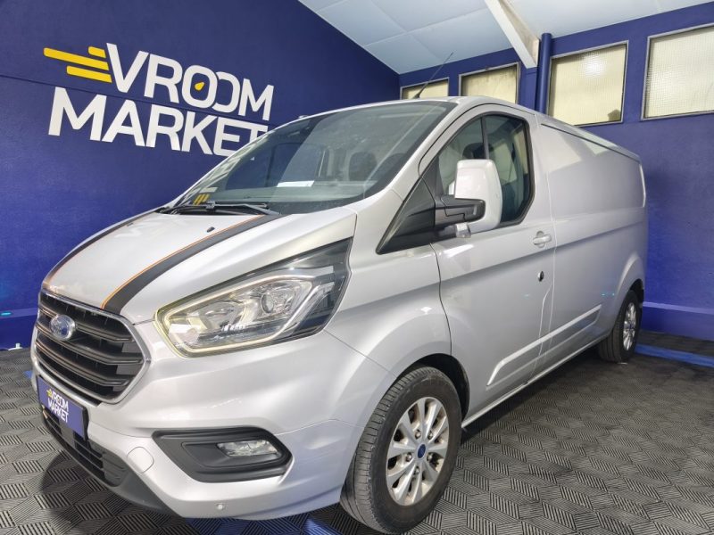 FORD FORD TRANSIT CUSTOM 2.0 ECOBLUE 170 CV - FINITION LIMITED - BOITE AUTOMATIQUE  300 L2H1 2.0 ECOBLUE 170 LIMITED BA 2019