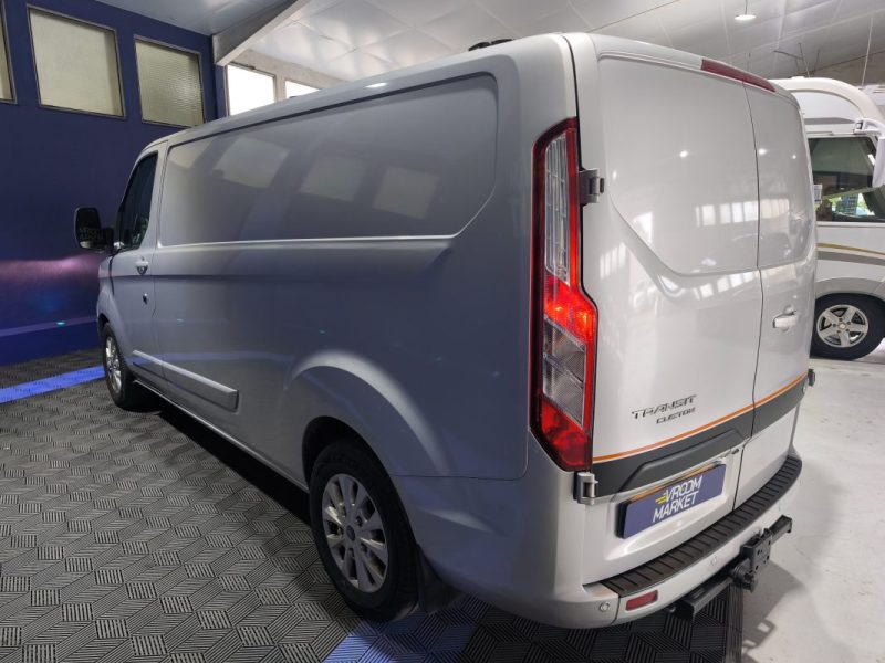 FORD FORD TRANSIT CUSTOM 2.0 ECOBLUE 170 CV - FINITION LIMITED - BOITE AUTOMATIQUE  300 L2H1 2.0 ECOBLUE 170 LIMITED BA 2019