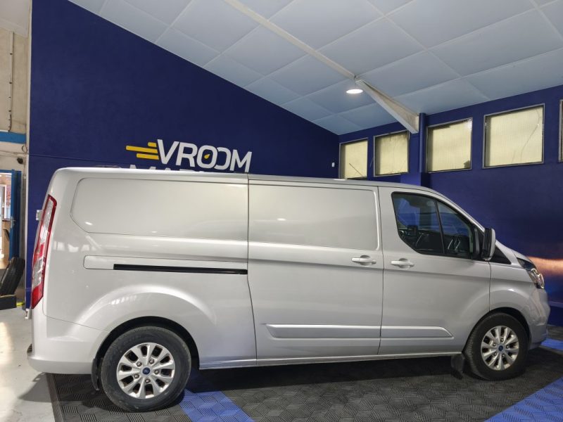FORD FORD TRANSIT CUSTOM 2.0 ECOBLUE 170 CV - FINITION LIMITED - BOITE AUTOMATIQUE  300 L2H1 2.0 ECOBLUE 170 LIMITED BA 2019