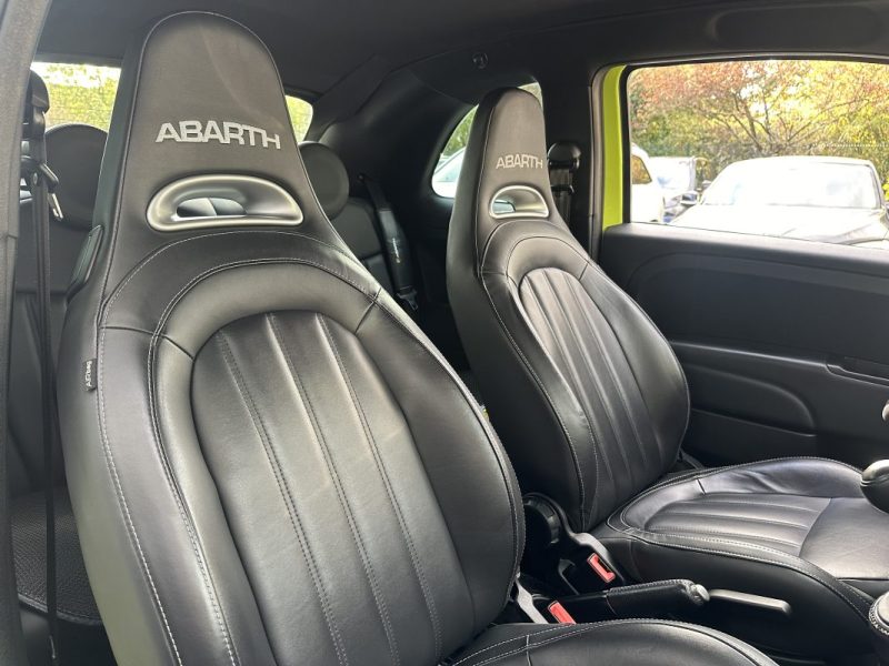 FIAT 500CABRIOLET ABARTH 1.4 180CH 595 COMPETIZIONE  BEATS / CARBONE / CARPLAY  2019