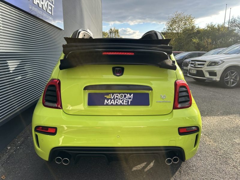 FIAT 500CABRIOLET ABARTH 1.4 180CH 595 COMPETIZIONE  BEATS / CARBONE / CARPLAY  2019