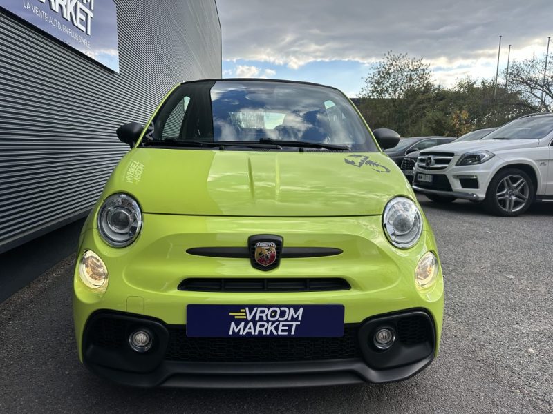 FIAT 500CABRIOLET ABARTH 1.4 180CH 595 COMPETIZIONE  BEATS / CARBONE / CARPLAY  2019