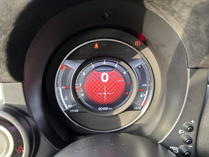 FIAT 500CABRIOLET ABARTH 1.4 180CH 595 COMPETIZIONE  BEATS / CARBONE / CARPLAY  2019