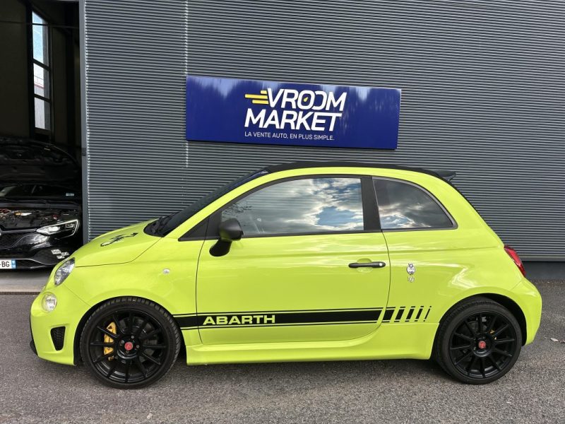 FIAT 500CABRIOLET ABARTH 1.4 180CH 595 COMPETIZIONE  BEATS / CARBONE / CARPLAY  2019