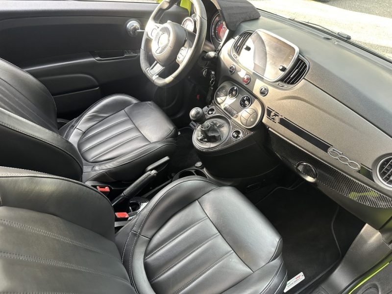 FIAT 500CABRIOLET ABARTH 1.4 180CH 595 COMPETIZIONE  BEATS / CARBONE / CARPLAY  2019