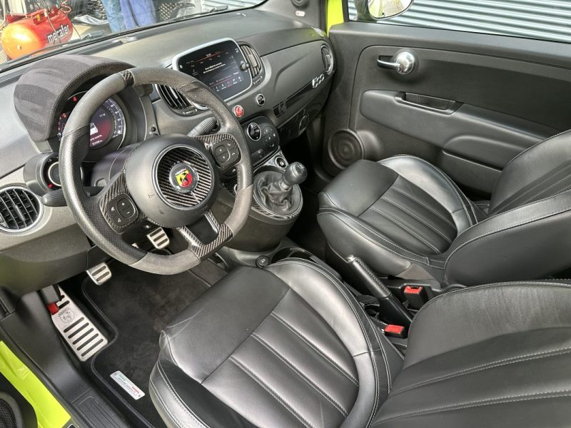 FIAT 500CABRIOLET ABARTH 1.4 180CH 595 COMPETIZIONE  BEATS / CARBONE / CARPLAY  2019