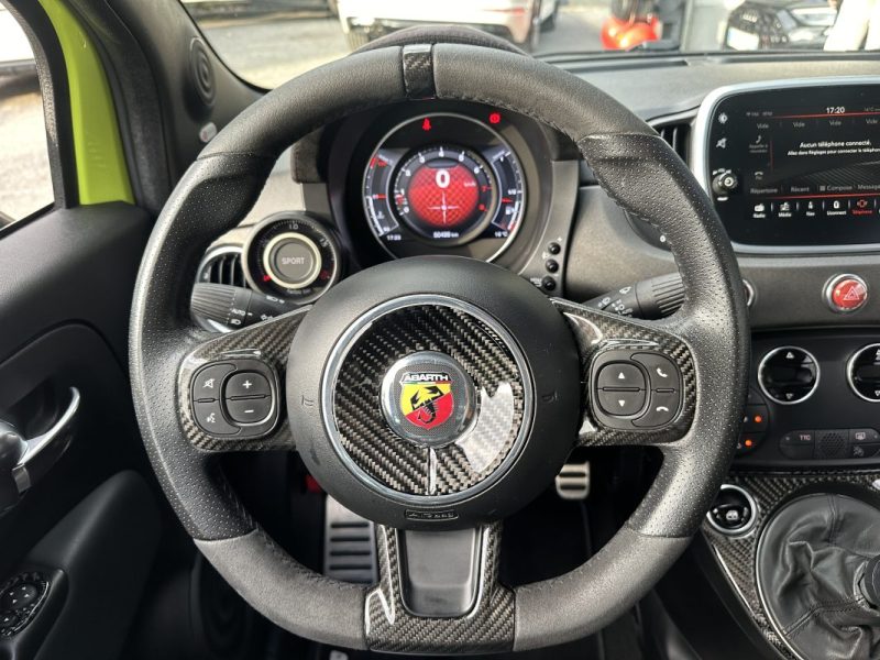 FIAT 500CABRIOLET ABARTH 1.4 180CH 595 COMPETIZIONE  BEATS / CARBONE / CARPLAY  2019