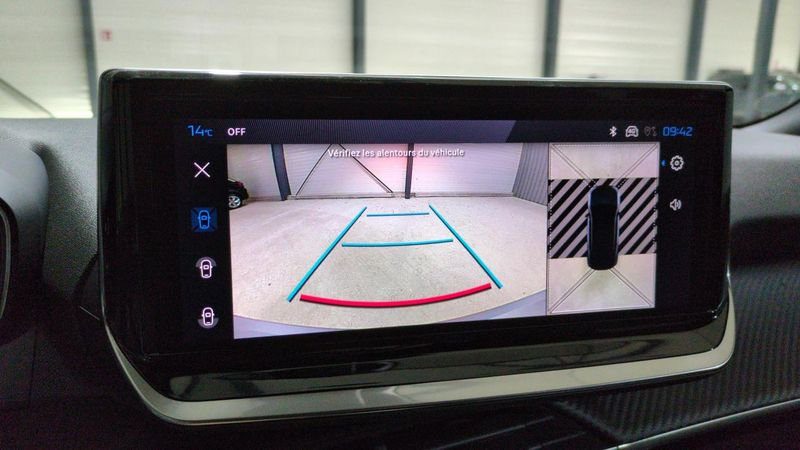 Peugeot 2008 Hybrid 145 e-dcs6 allure + angles morts + camera 360