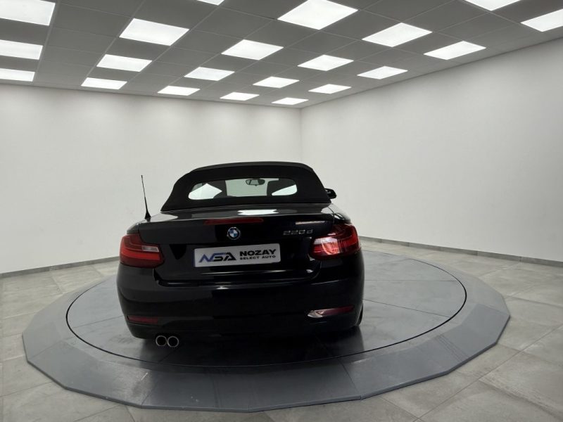 BMW SERIE 2 220D ADVANTAGE CABRIOLET FAIBLE KILOMETRAGE GARANTIE 12 MOIS 