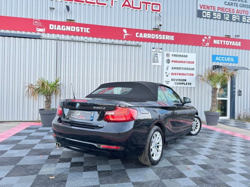 BMW SERIE 2 BMW SERIE 2ER 220D ADVANTAGE CABRIOLET GARANTIE 12 MOIS 2016