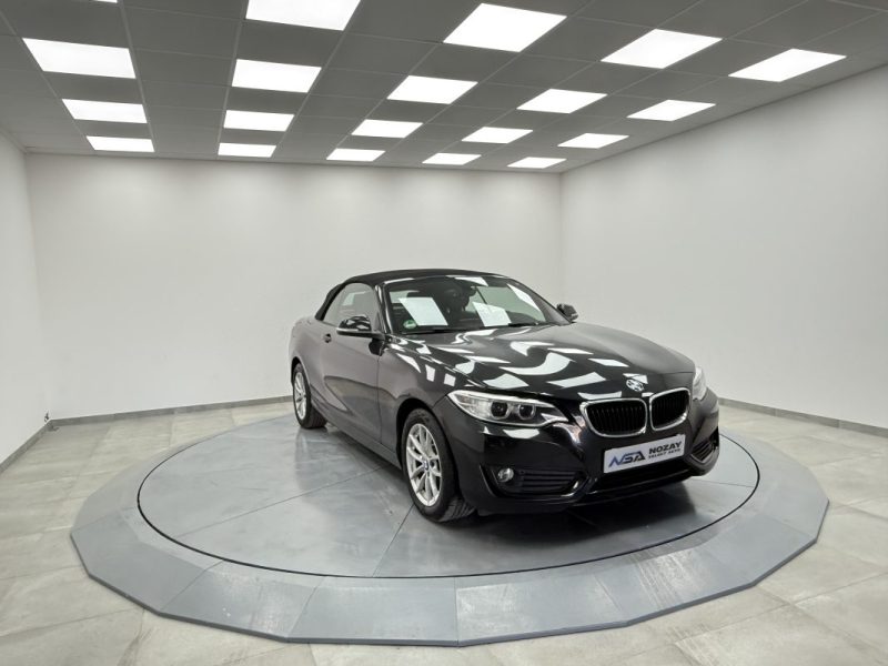 BMW SERIE 2 220D ADVANTAGE CABRIOLET FAIBLE KILOMETRAGE GARANTIE 12 MOIS 