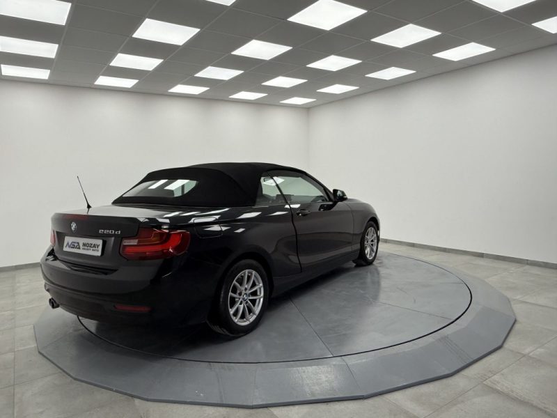 BMW SERIE 2 220D ADVANTAGE CABRIOLET FAIBLE KILOMETRAGE GARANTIE 12 MOIS 