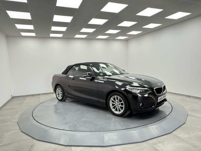 BMW SERIE 2 220D ADVANTAGE CABRIOLET FAIBLE KILOMETRAGE GARANTIE 12 MOIS 