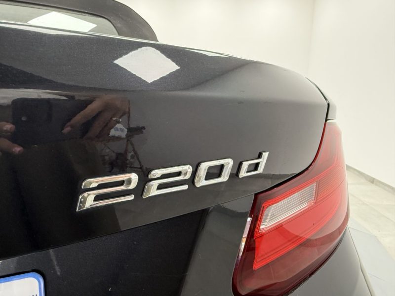 BMW SERIE 2 220D ADVANTAGE CABRIOLET FAIBLE KILOMETRAGE GARANTIE 12 MOIS 