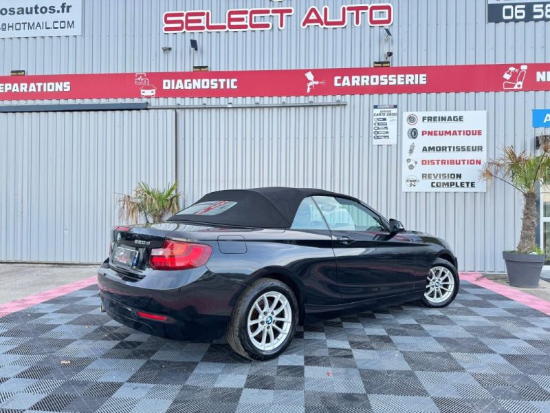BMW SERIE 2 BMW SERIE 2ER 220D ADVANTAGE CABRIOLET GARANTIE 12 MOIS 2016
