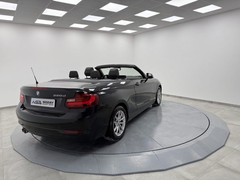 BMW SERIE 2 220D ADVANTAGE CABRIOLET FAIBLE KILOMETRAGE