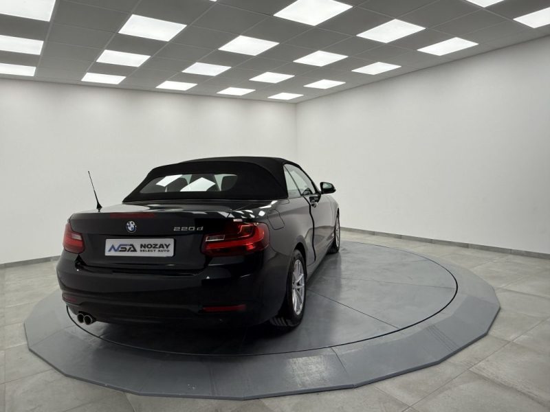 BMW SERIE 2 220D ADVANTAGE CABRIOLET FAIBLE KILOMETRAGE GARANTIE 12 MOIS 