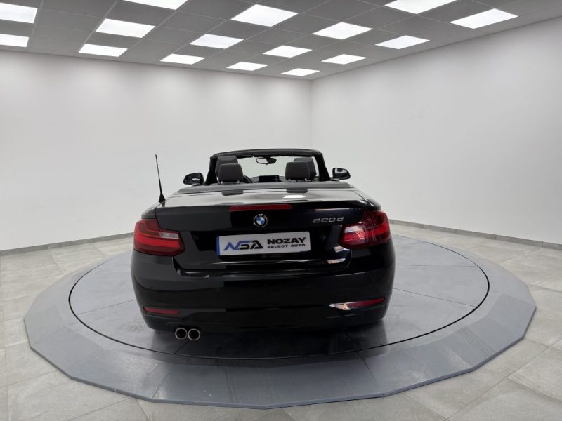 BMW SERIE 2 220D ADVANTAGE CABRIOLET FAIBLE KILOMETRAGE GARANTIE 12 MOIS 
