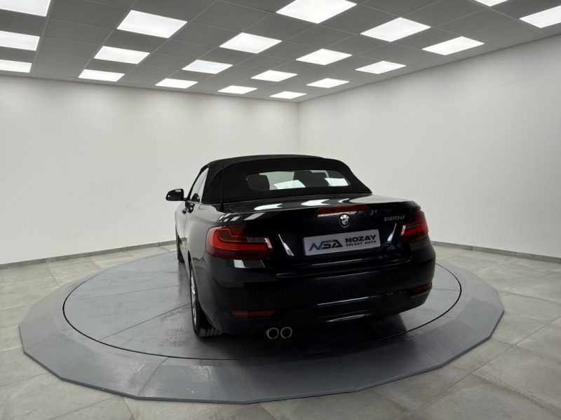 BMW SERIE 2 220D ADVANTAGE CABRIOLET FAIBLE KILOMETRAGE GARANTIE 12 MOIS 