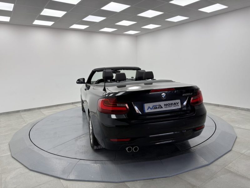 BMW SERIE 2 220D ADVANTAGE CABRIOLET FAIBLE KILOMETRAGE GARANTIE 12 MOIS 