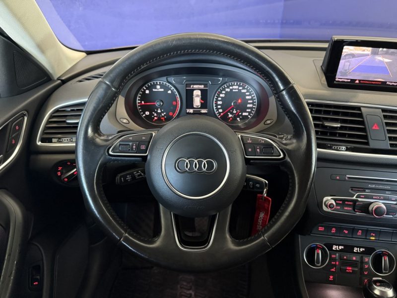 AUDI Q3 2.0 TDI 150CH AMBITION LUXE QUATTRO S-TRONIC 7 - Sellerie cuir - Caméra