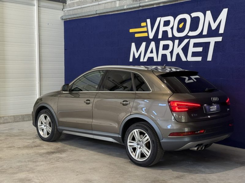 AUDI Q3 2.0 TDI 150CH AMBITION LUXE QUATTRO S-TRONIC 7 - Sellerie cuir - Caméra