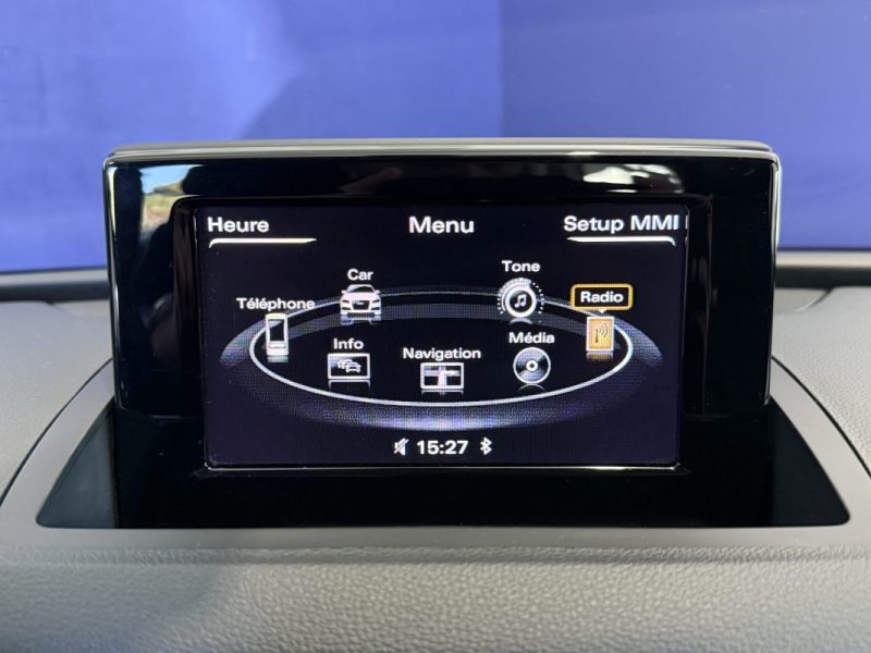 AUDI Q3 2.0 TDI 150CH AMBITION LUXE QUATTRO S-TRONIC 7 - Sellerie cuir - Caméra