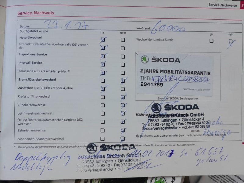 SKODA OCTAVIA COMBI 2 1.4L TSI AMBITION 2 DSG 2012