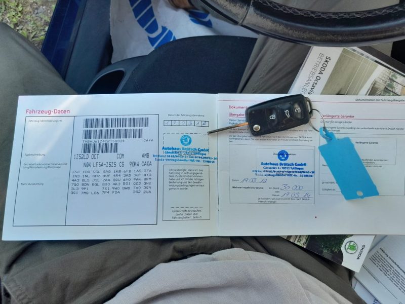 SKODA OCTAVIA COMBI 2 1.4L TSI AMBITION 2 DSG 2012