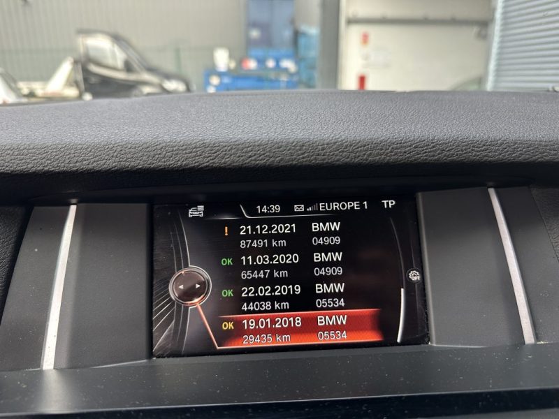 BMW  X3 XDRIVE20D 190CH BVA8 - SUIVI COMPLET BMW / RADAR DE RECUL / SIEGES CHAUFFANTS 