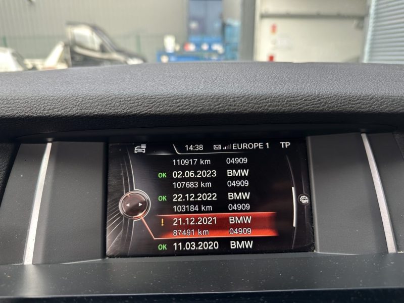 BMW  X3 XDRIVE20D 190CH BVA8 - SUIVI COMPLET BMW / RADAR DE RECUL / SIEGES CHAUFFANTS 