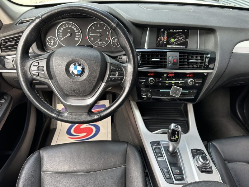 BMW  X3 XDRIVE20D 190CH BVA8 - SUIVI COMPLET BMW / RADAR DE RECUL / SIEGES CHAUFFANTS 