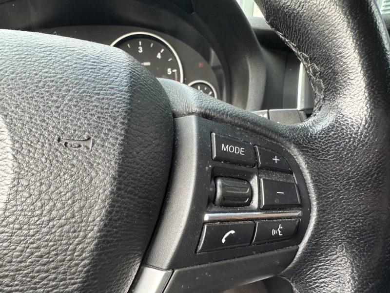 BMW  X3 XDRIVE20D 190CH BVA8 - SUIVI COMPLET BMW / RADAR DE RECUL / SIEGES CHAUFFANTS 