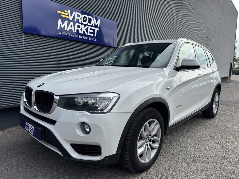 BMW  X3 XDRIVE20D 190CH BVA8 - SUIVI COMPLET BMW / RADAR DE RECUL / SIEGES CHAUFFANTS 