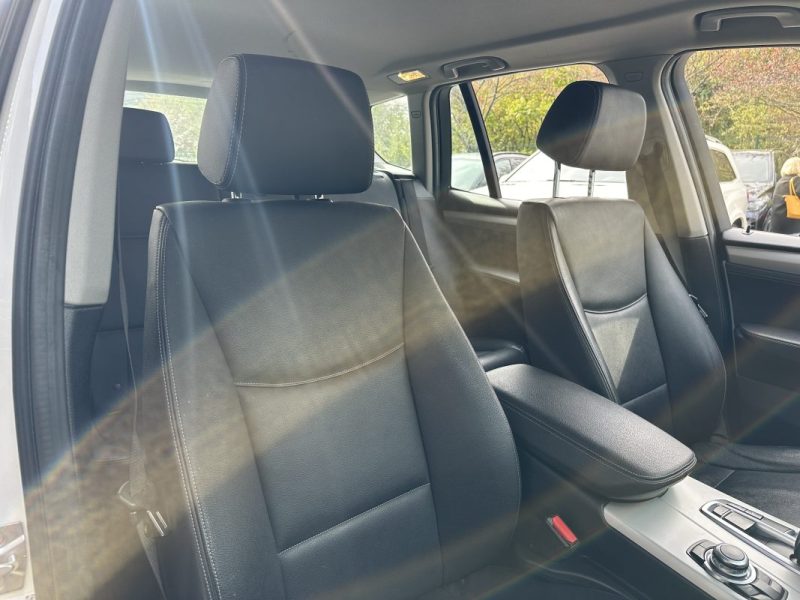 BMW  X3 XDRIVE20D 190CH BVA8 - SUIVI COMPLET BMW / RADAR DE RECUL / SIEGES CHAUFFANTS 