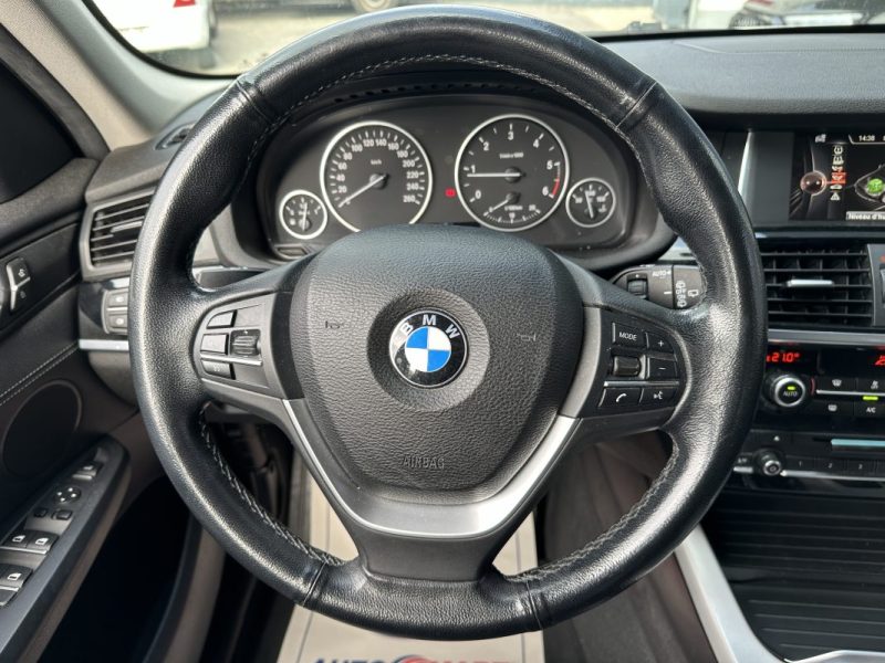 BMW  X3 XDRIVE20D 190CH BVA8 - SUIVI COMPLET BMW / RADAR DE RECUL / SIEGES CHAUFFANTS 